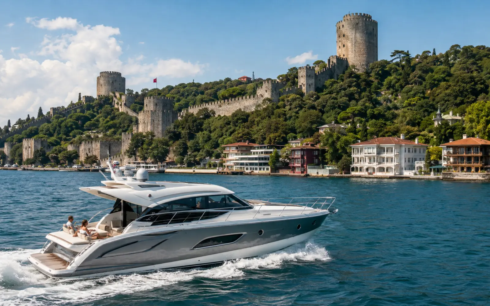 İstanbul Boğazı için özel yat turu